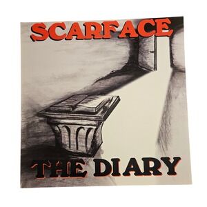Scarface The Diary 12x12 Double Sided Flat Promo Poster 1994 Rap-A-Lot Hip Hop